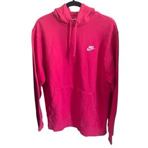 Fuschia Pink Nike Hoodie